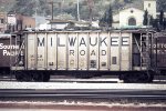 Milwaukee Road Airslide covered hopper MILW #97085